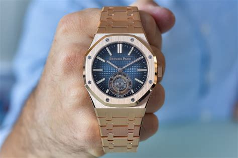 audemars piguet royal oak tourbillon gold|royal oak selfwinding flying tourbillon.